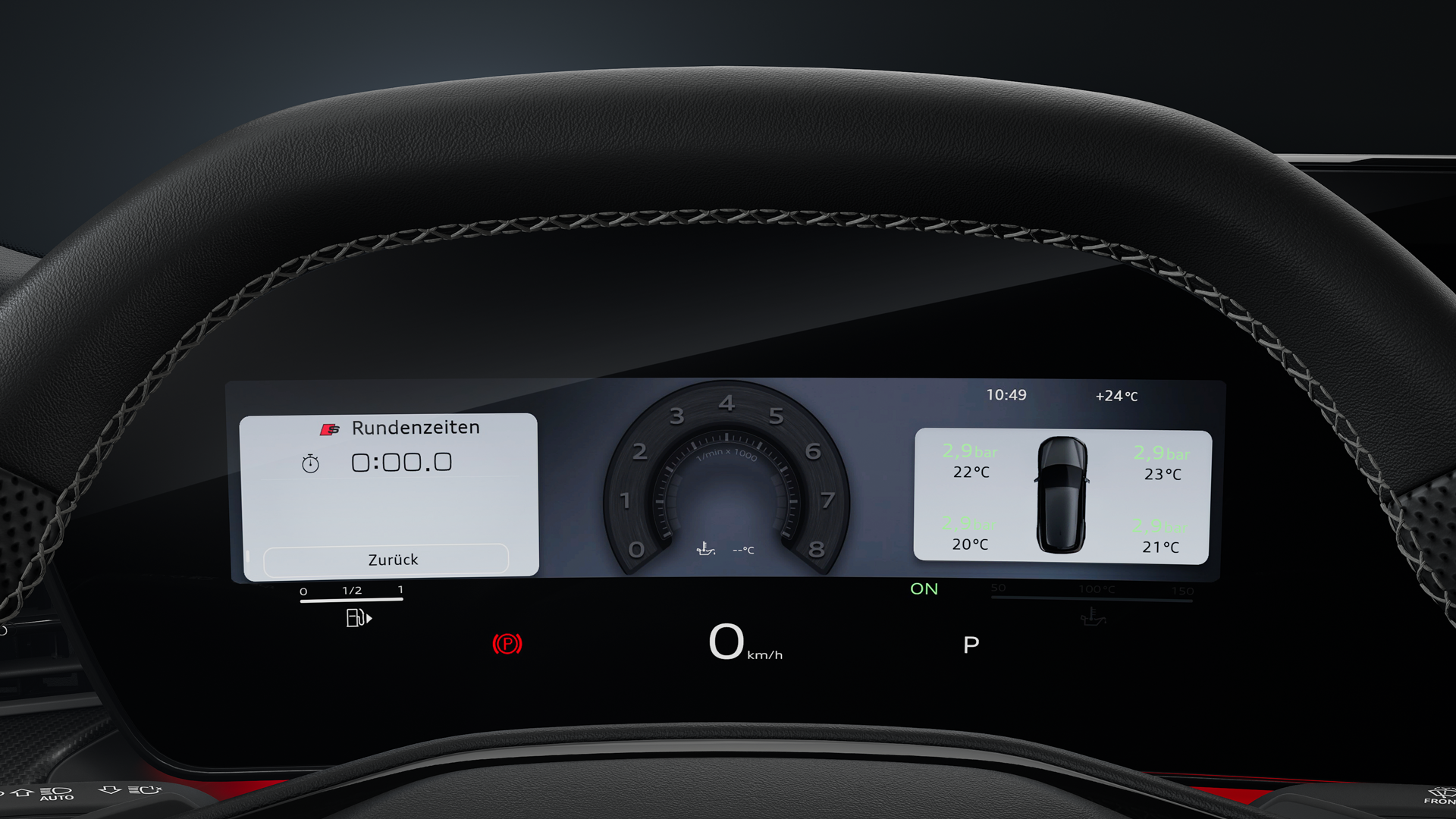 Audi virtual cockpit plus del Audi S3 Sportback.