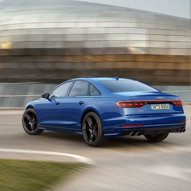 Driving dynamics view Audi S8