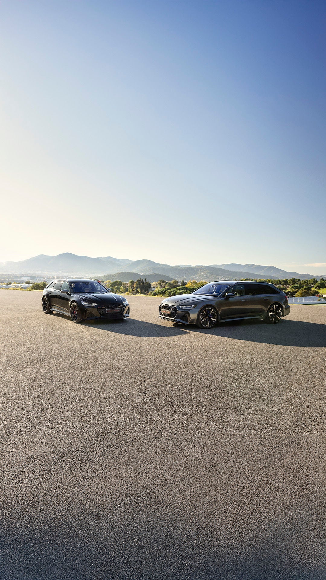 Foto de los Audi RS 6 Avant Performance de los hermanos Márquez. 