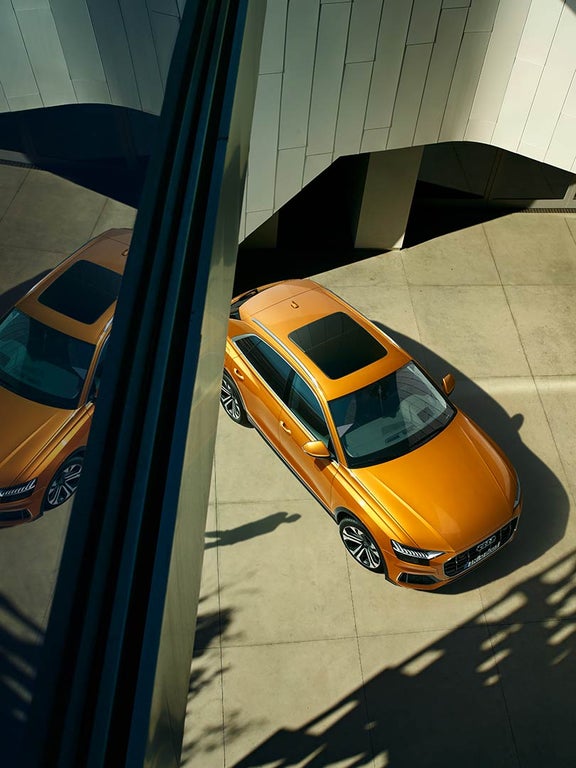 View from the top of the Audi Q8