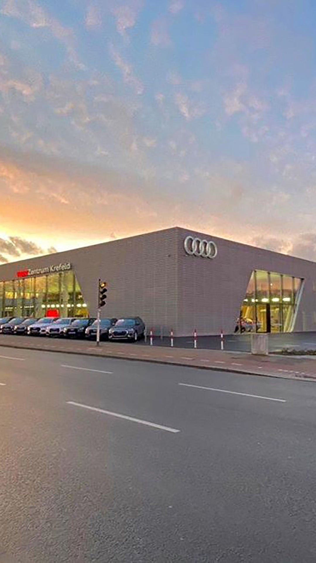 Außenansicht Audi Zentrum Krefeld