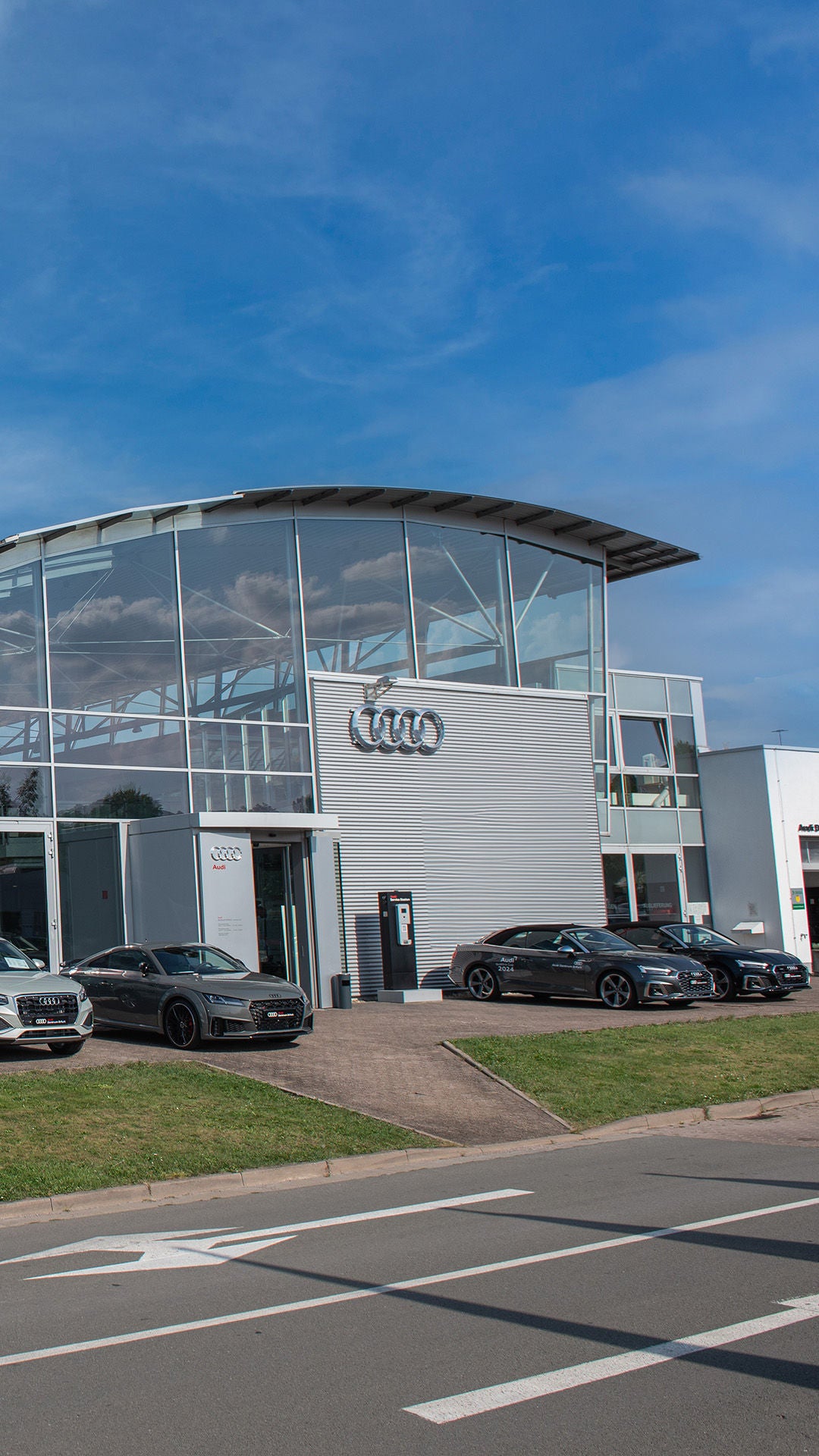 Außenansicht Audi Zentrum Erfurt