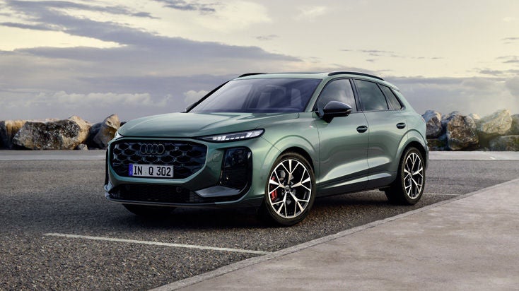 Uusi Audi Q3 etuviistosta