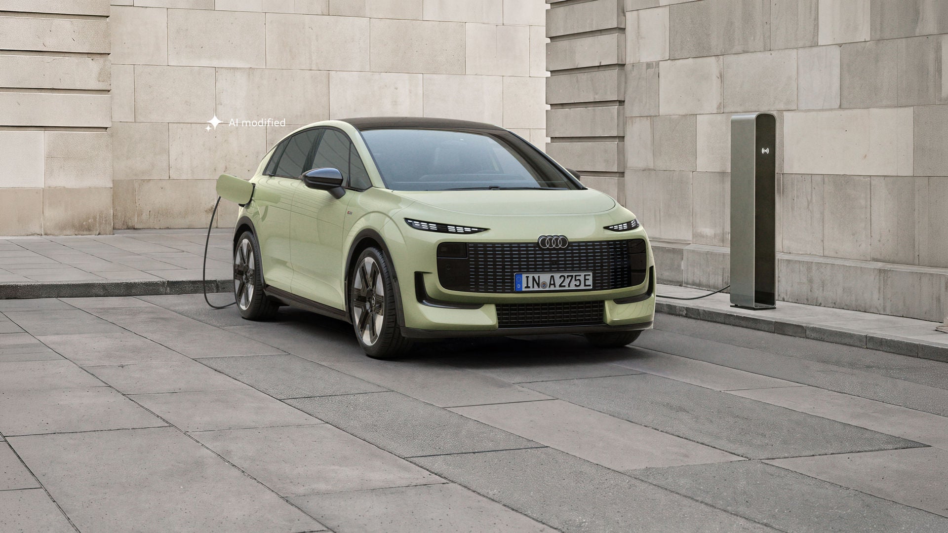 Audi A2 e-tron rekkevidde