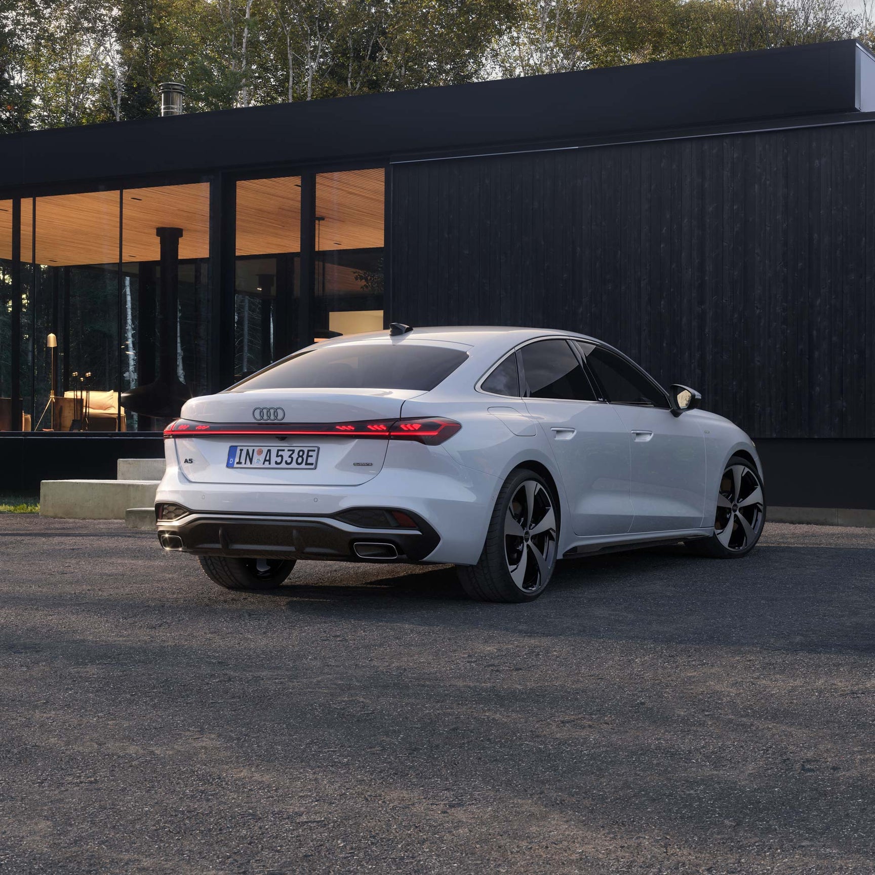 Schne Audi A5 Hybrid Ebenbildnull