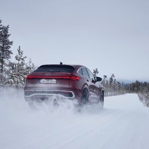 Capacidades off-road de un Audi SUV. 