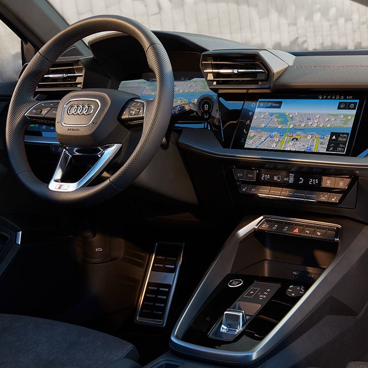 The new MMI-System in the Audi A3 Sedan