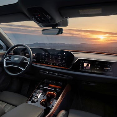 Foto del interior del nuevo Audi A5 Avant.