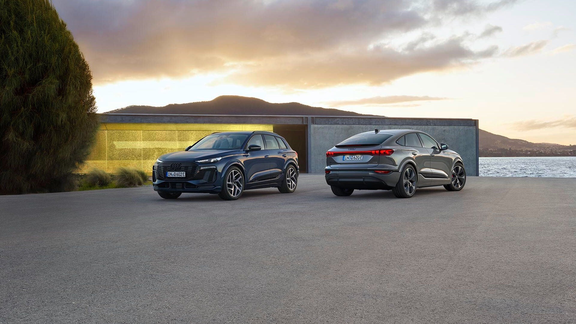De volledig elektrische modellen van Audi. 