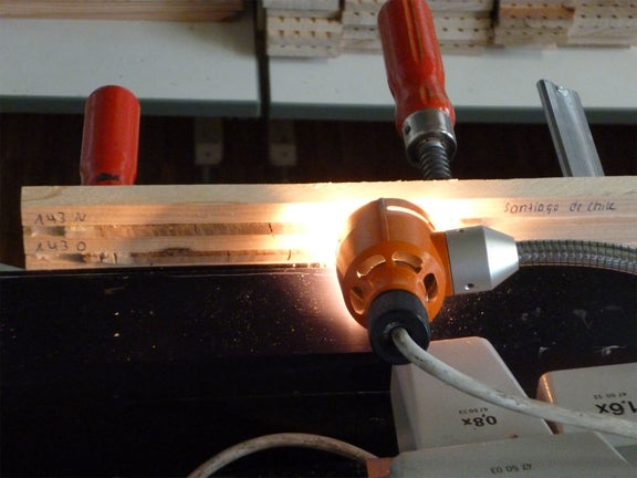 Messanlage zur Auswertung der Bohrkerne