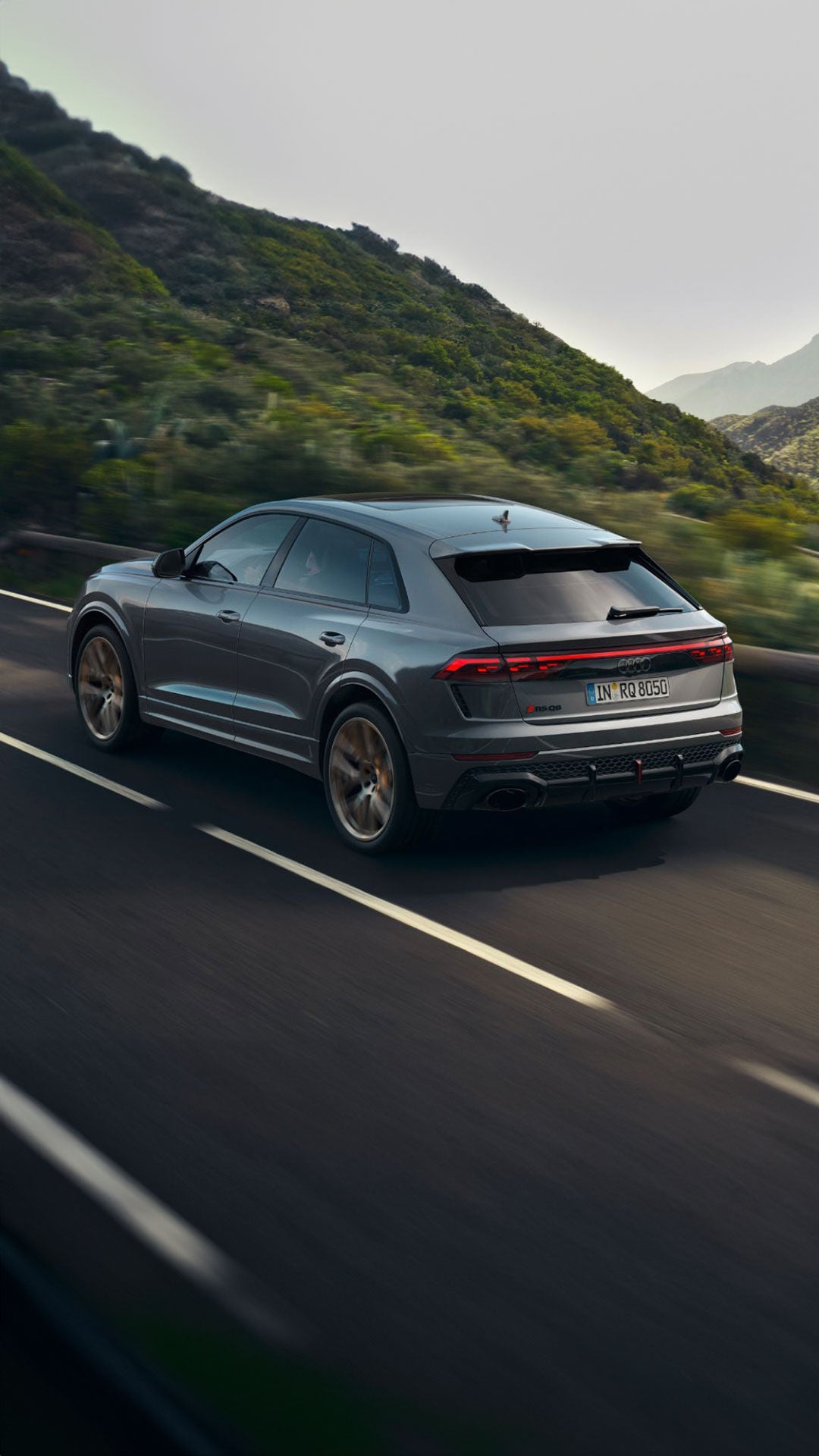 Foto del motor del Audi RS Q8