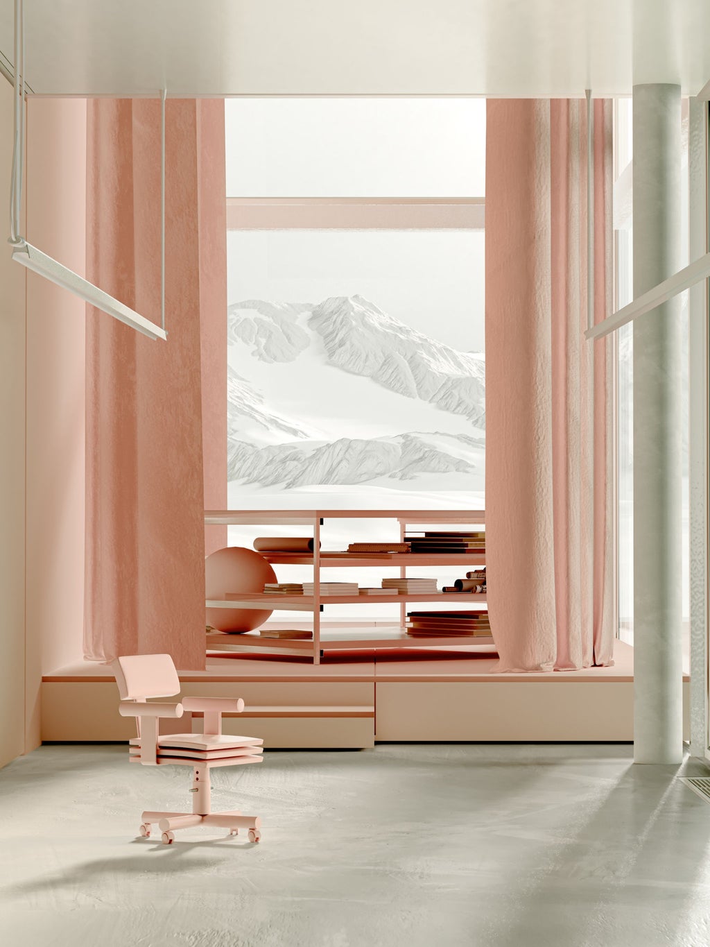 Wnętrze Domu Zimowego