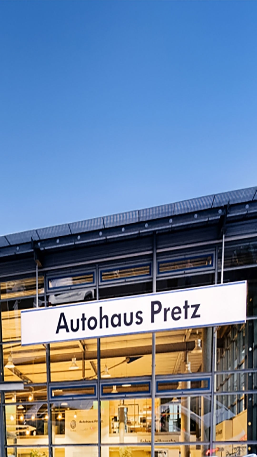 Außenansicht Autohaus Pretz GmbH
