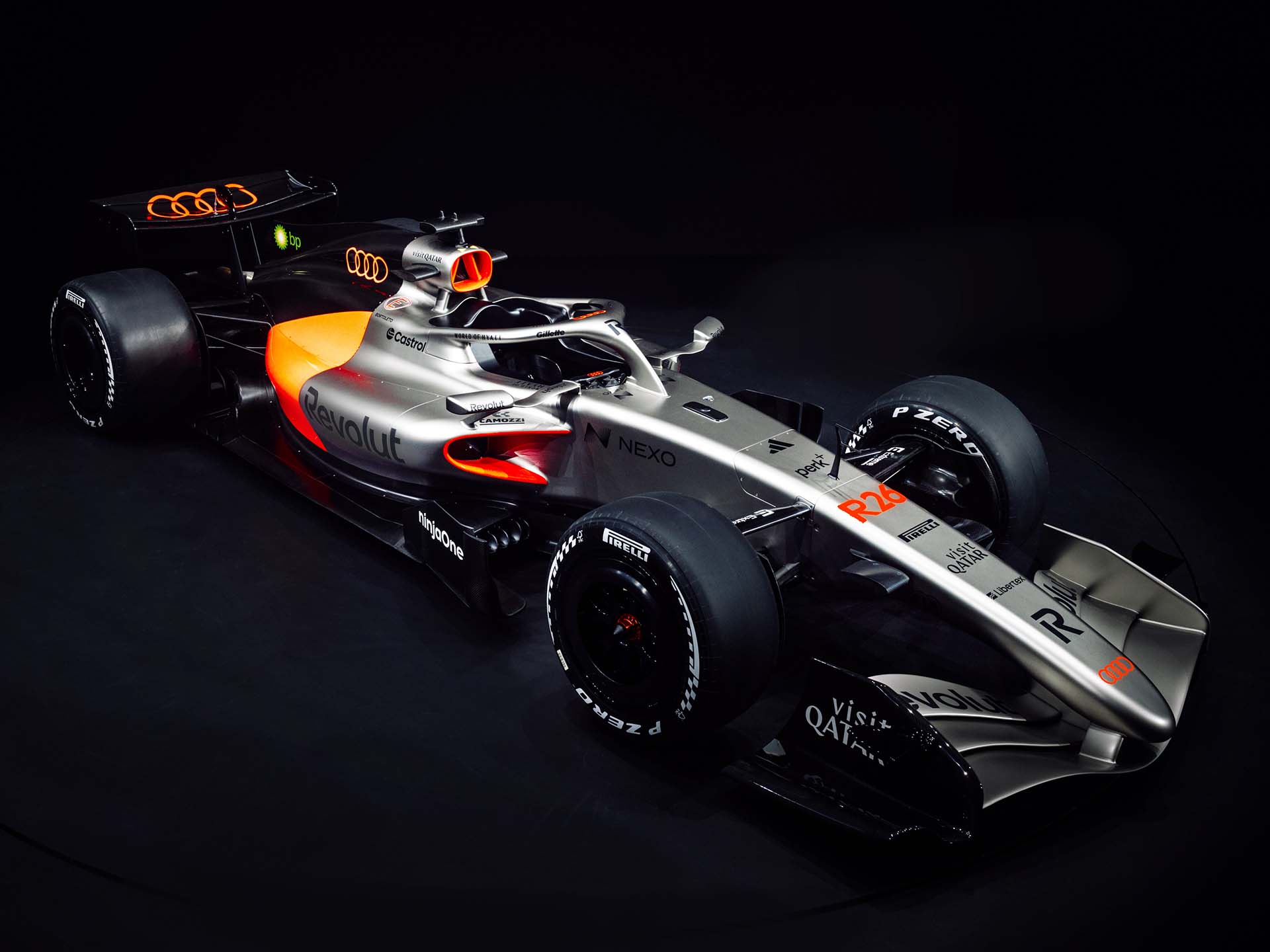 A picture showing the Audi R26.