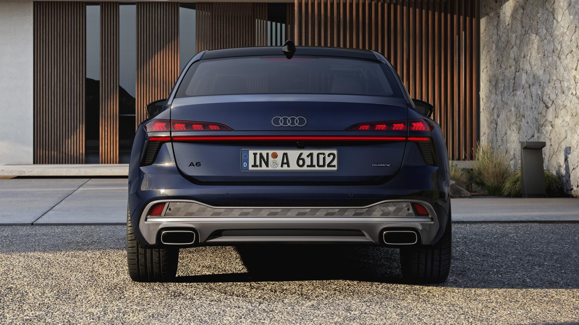 Foto del interior del Audi A6 Avant. 