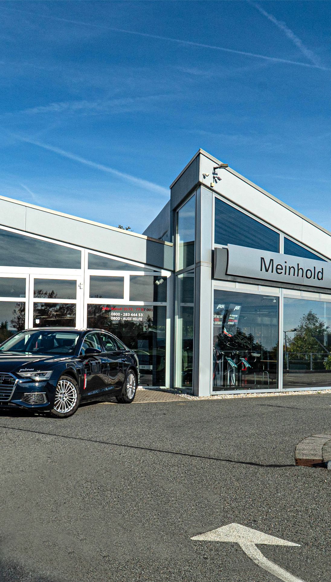 Außenansicht Autohaus Meinhold