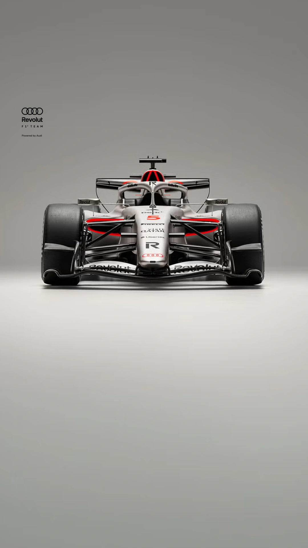 アウディ R26のサイドビュー。 