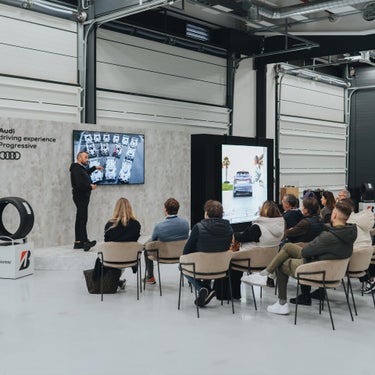 Foto de un modelo Audi Sport de Audi driving experience Progressive