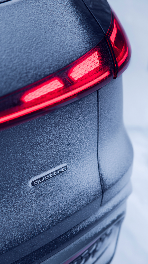 Foto de un coche con hibridación ligera de Audi.