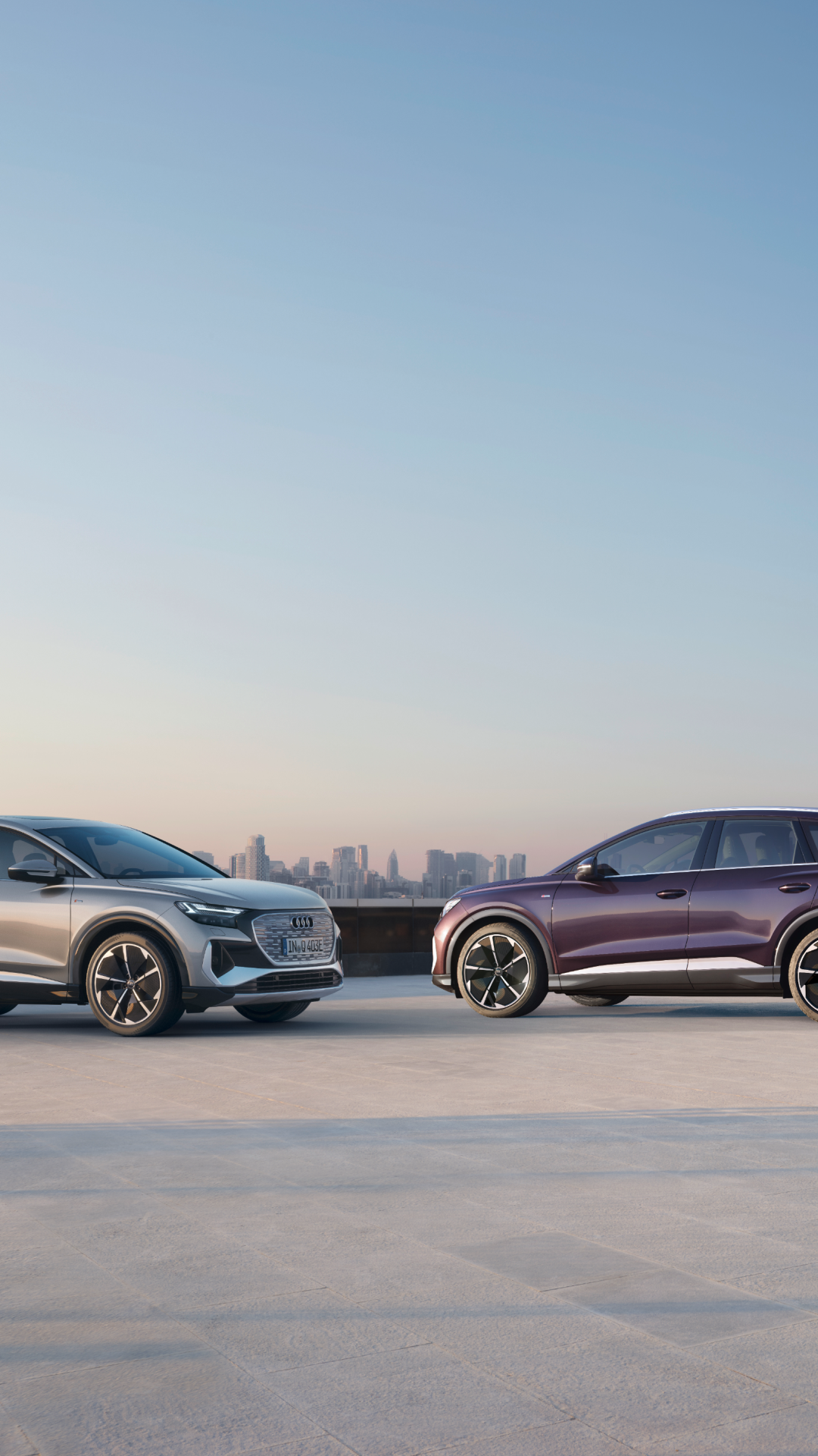 La gamme de voitures électriques automatiques Audi