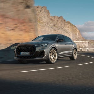 RS 88 SUV on the road