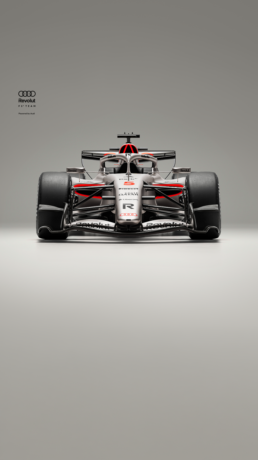 Seitenansicht des Audi R26.
