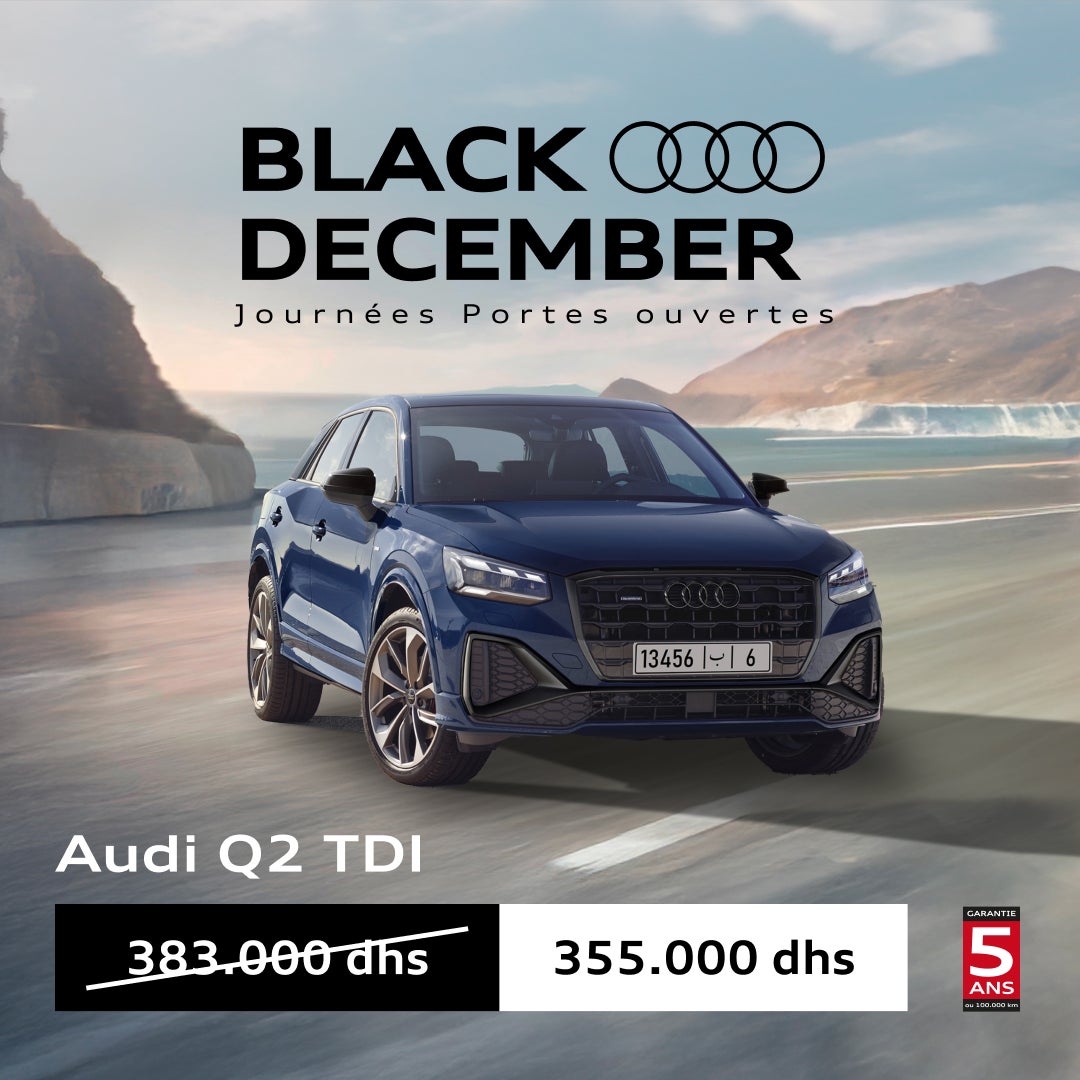 Black November > Audi Maroc | Importateur officiel de voitures Audi