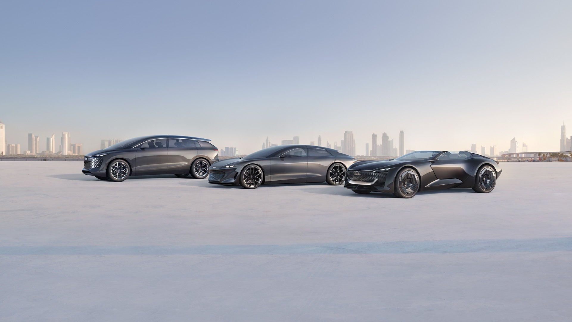 Foto de los concept car de Audi.