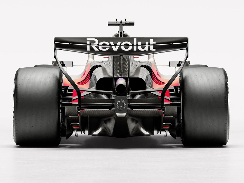 Heckansicht des Audi R26.