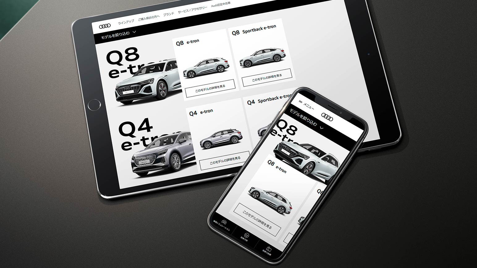 Audiのモデルラインアップ