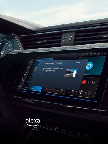 Foto de la tienda de aplicaciones de Audi.