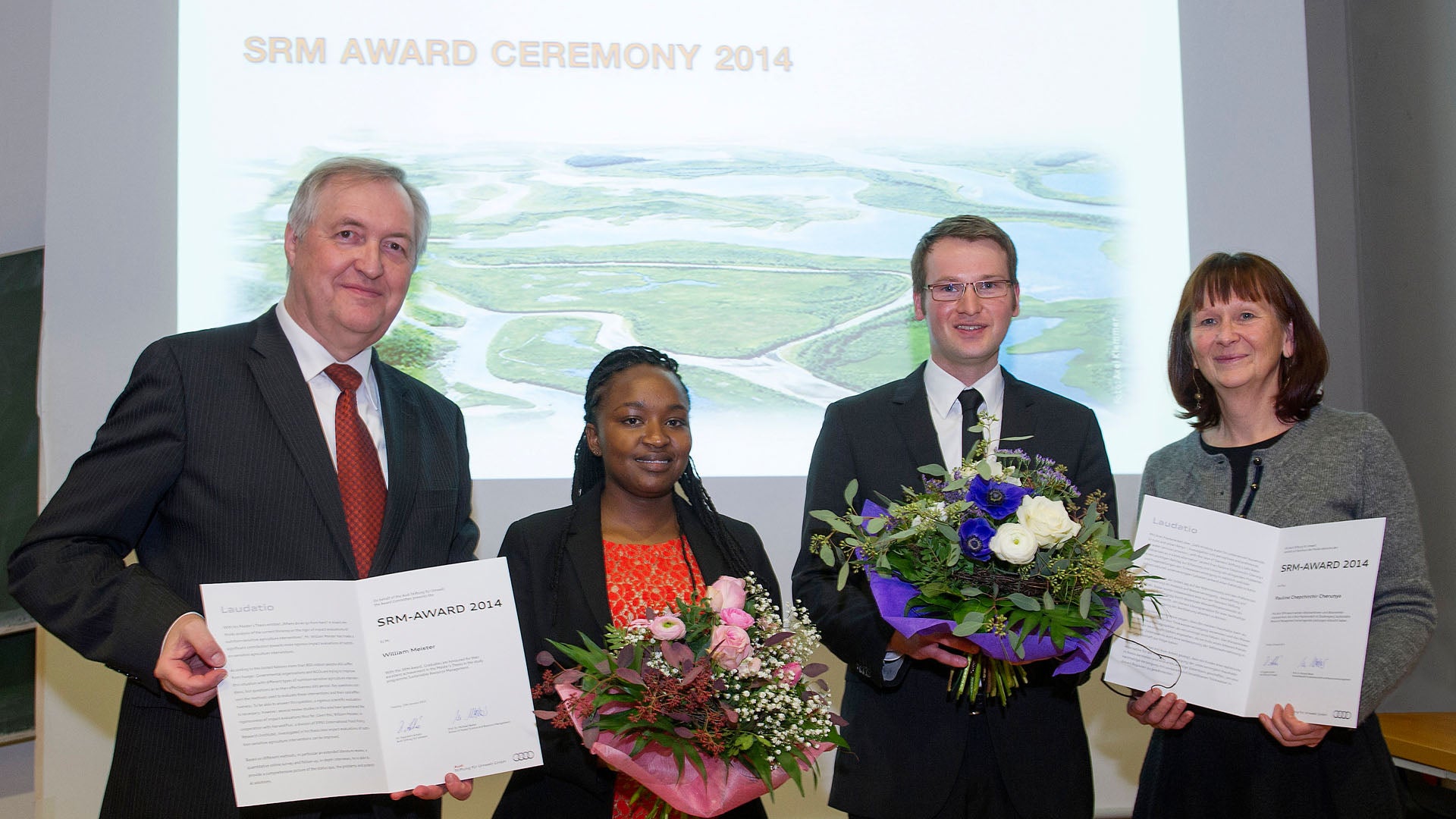 SRM Award Preisträger*innen 2014