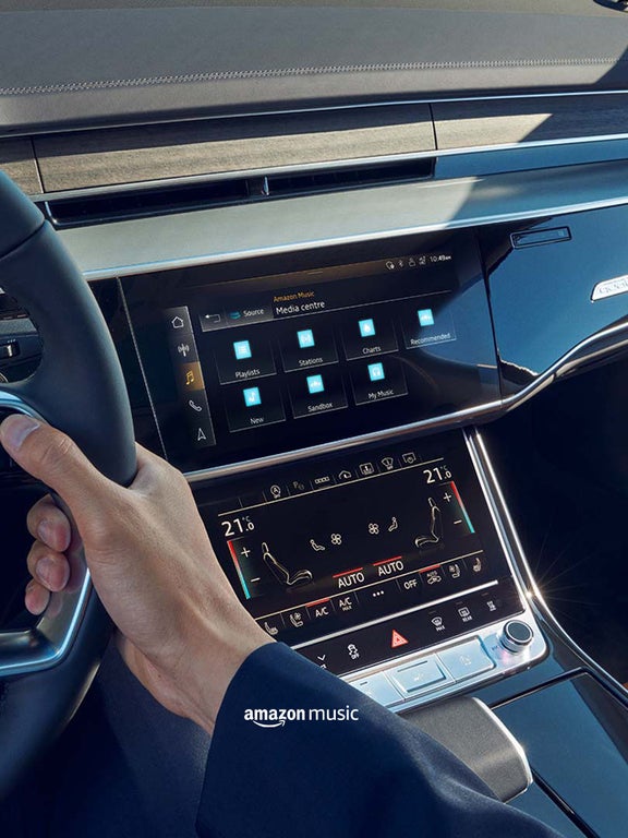 Amazon Music en el Audi A8 L TFSIe