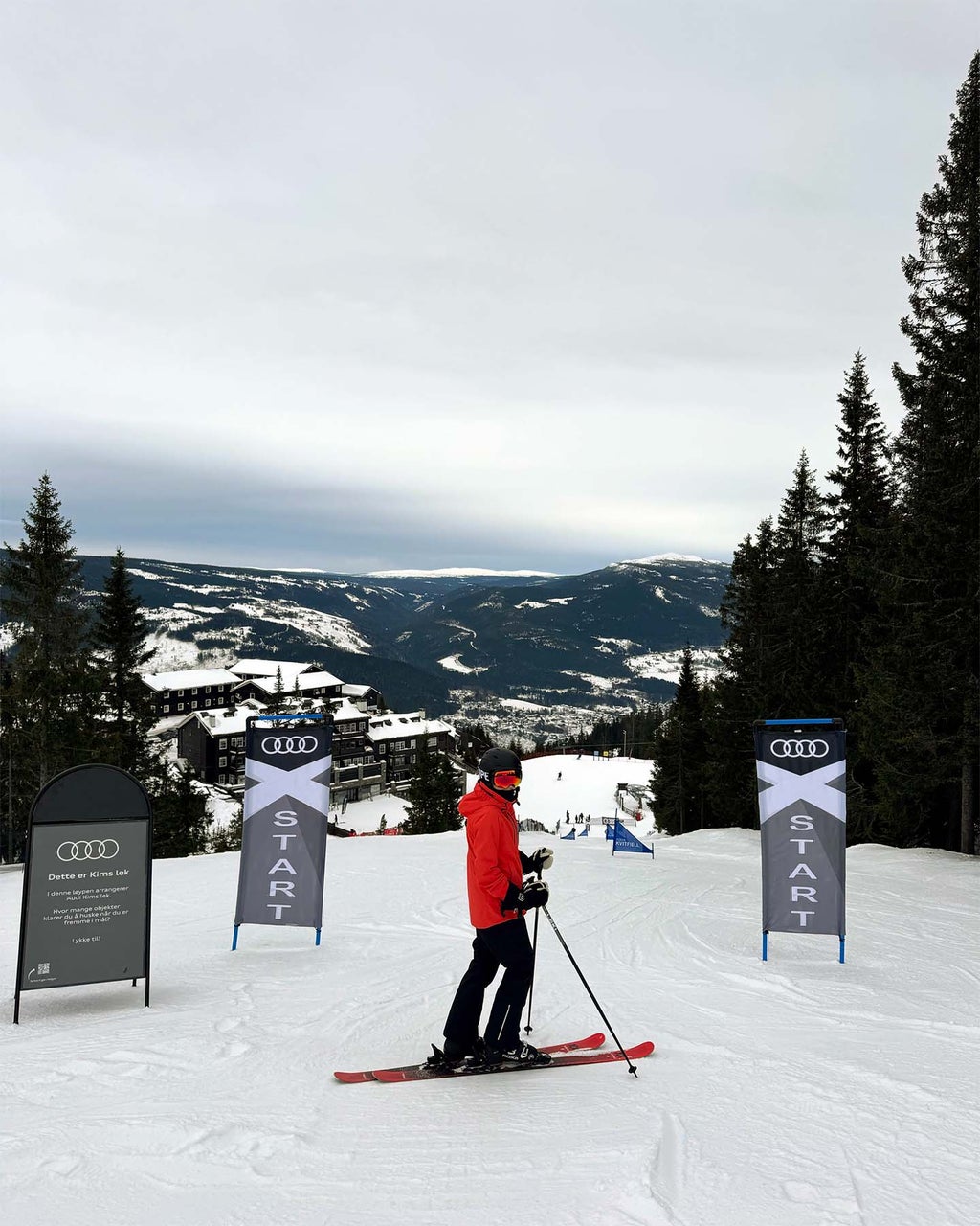 Audi-løype i Kvitfjell