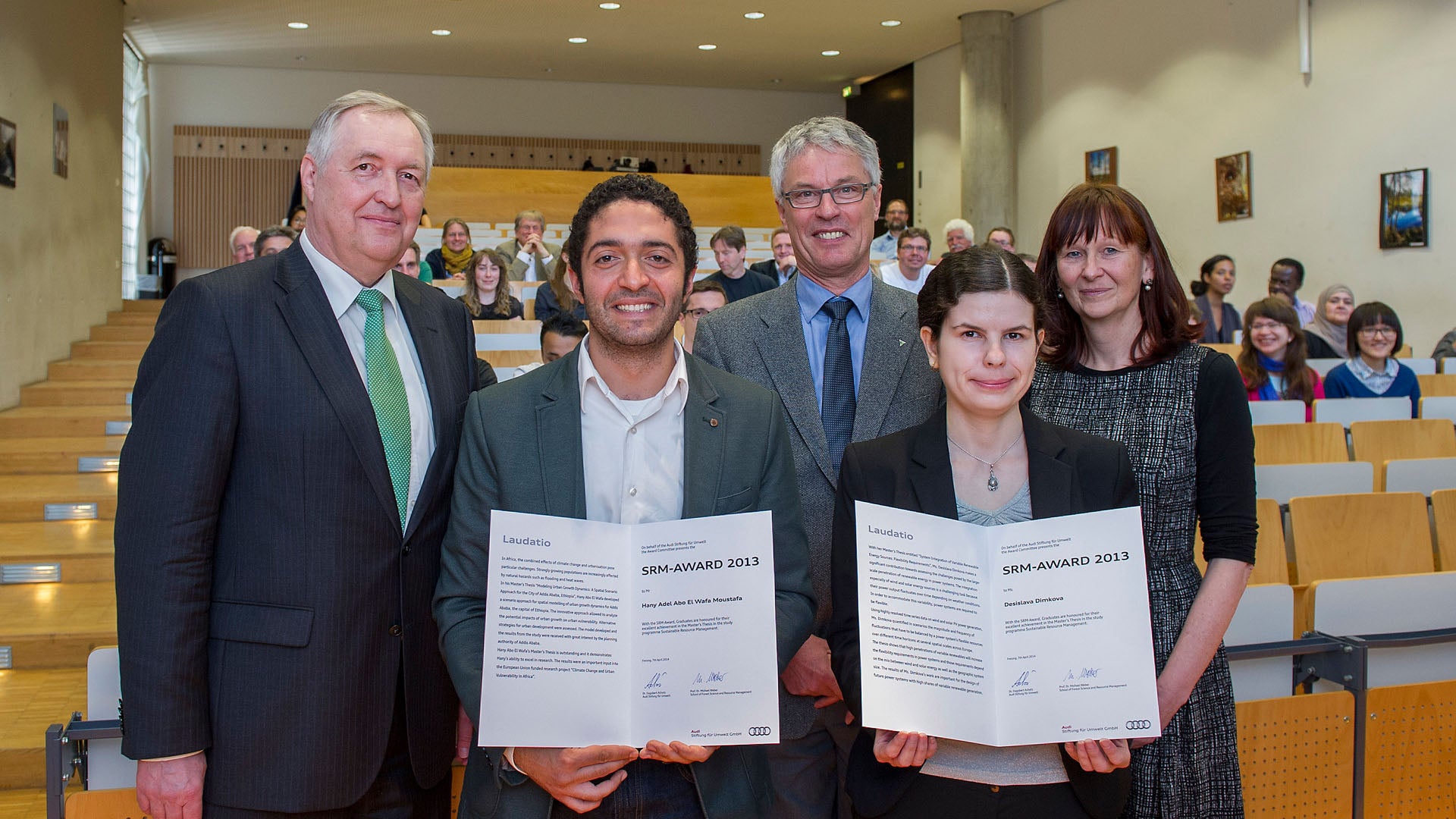 SRM Award Preisträger*innen 2013