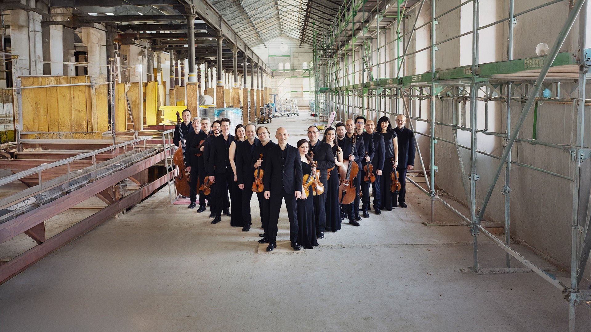 Gruppenaufnahme der Kammerphilharmonie Ingolstadt.