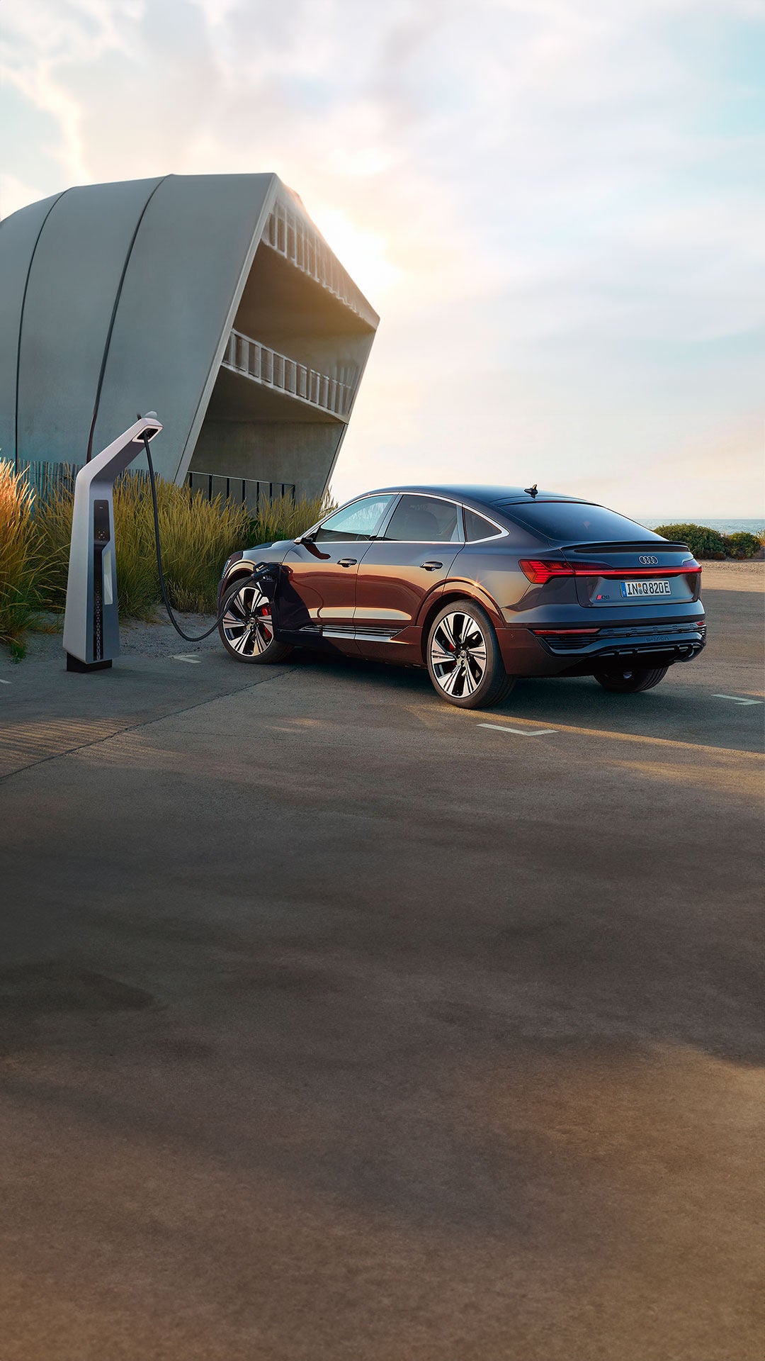 Foto del interior del Audi Q8 Sportback e-tron