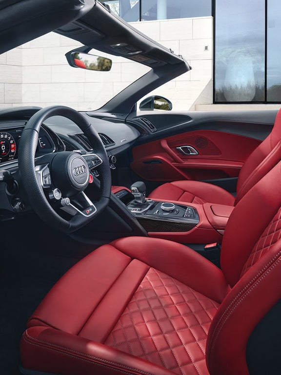   R8 Spyder V10 performance quattro interior