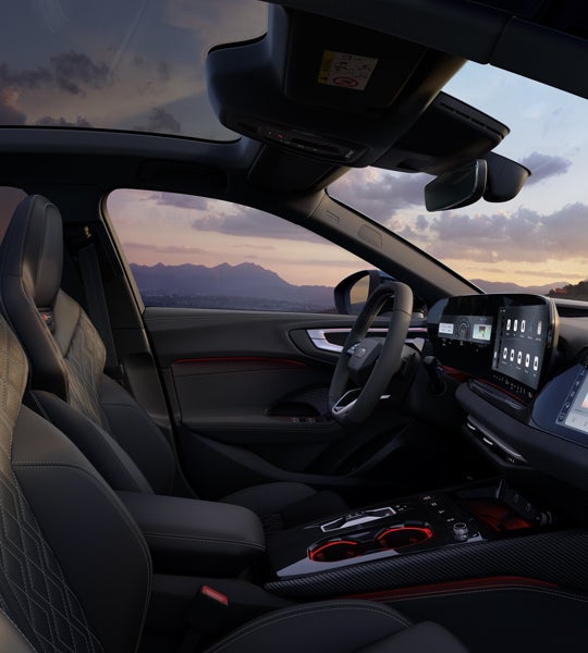 Foto del diseño interior del Audi S5. 