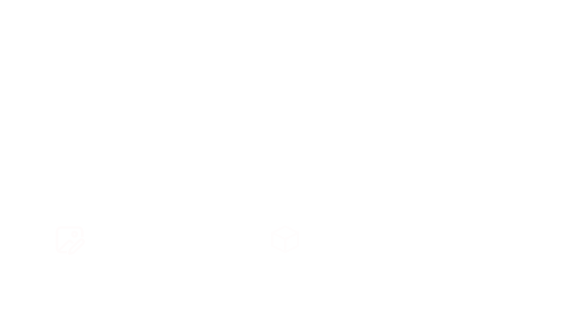 Ein gestapeltes, farbcodiertes Schaubild zeigt vier Ebenen von der Modellerstellung über Optimierung und Visualisierung bis zur Frontend-Applikation, ergänzt durch Symbole für Desktop, Tablet, Smartphone und VR-Brille.