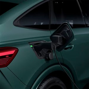 Carga bidireccional de un Audi Q4 Sportback e-tron. 