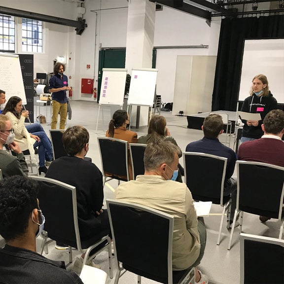 Participants at Climathon 2021