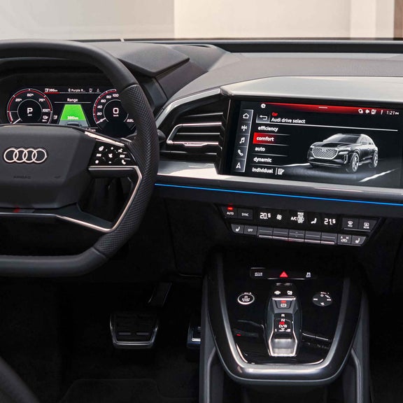 Infotainment i Audi Q4 e-tron