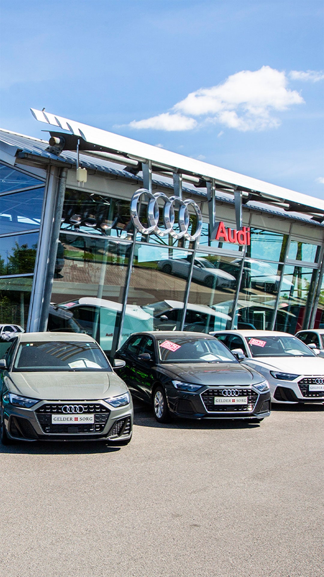 Außenansicht Autohaus Hassberge Gelder & Sorg GmbH & Co. KG