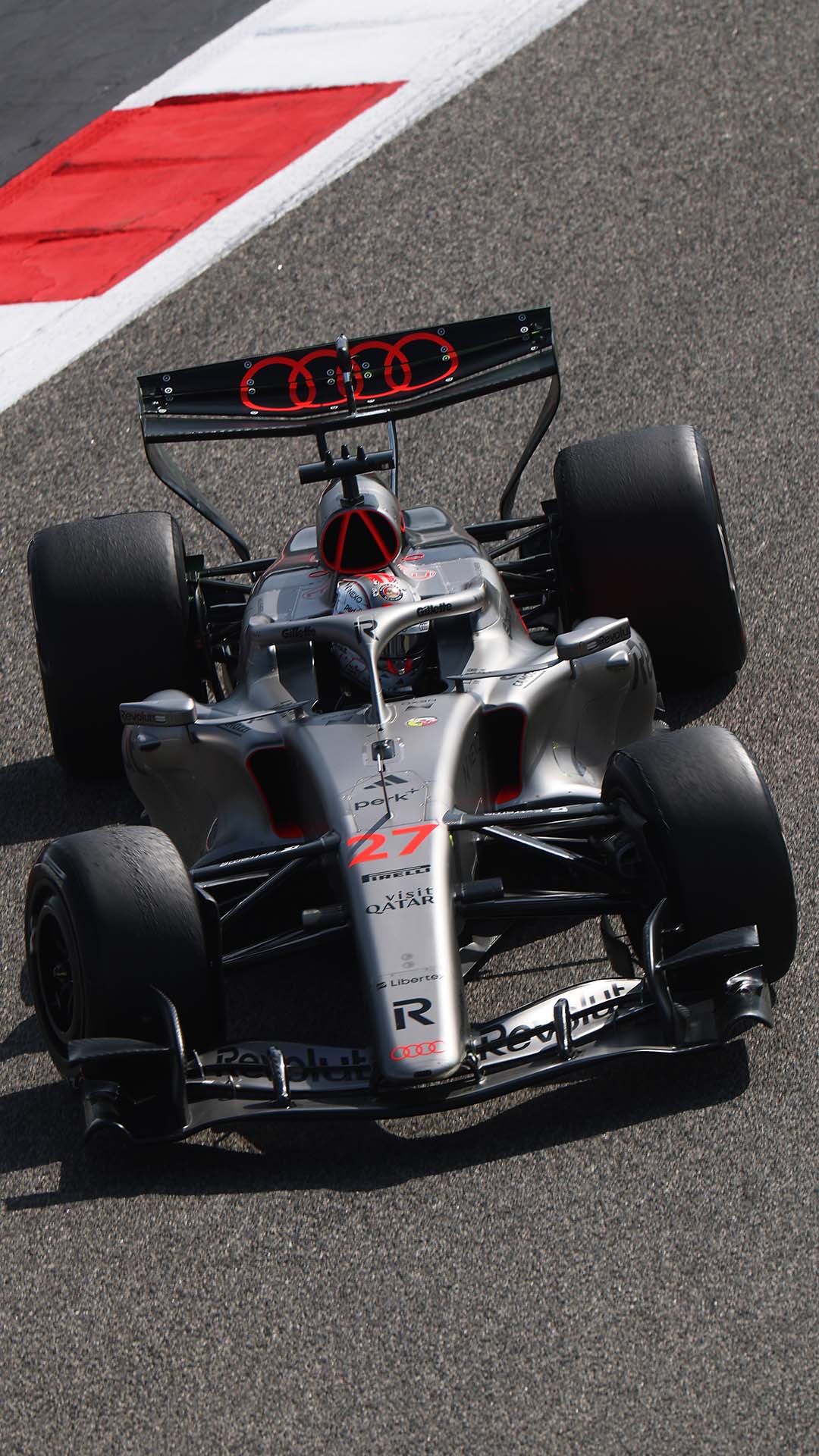 Das Foto zeigt den Audi R26.