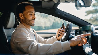 Foto de la app myAudi.