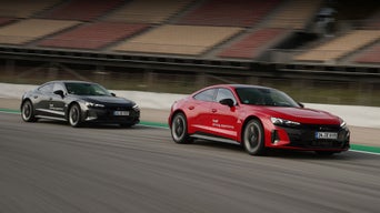Audi RS e-tron GT driving experience