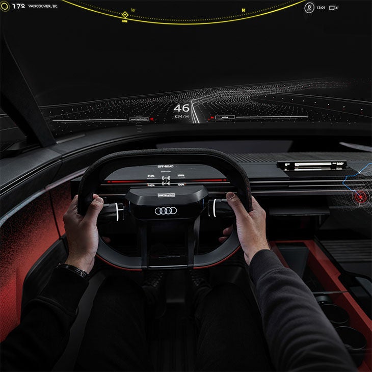 Audi activesphere driving