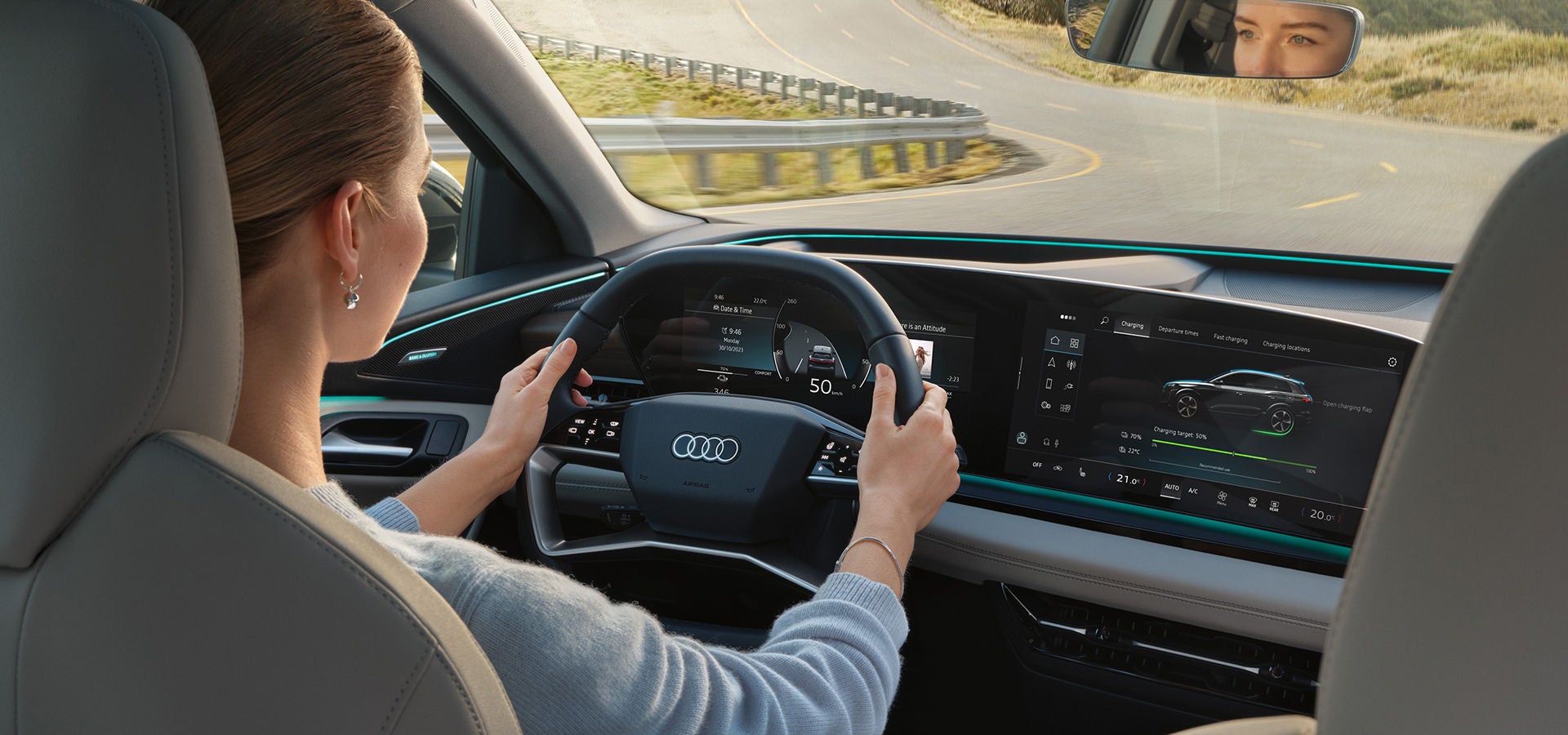 Audi A6 e-tron interieur