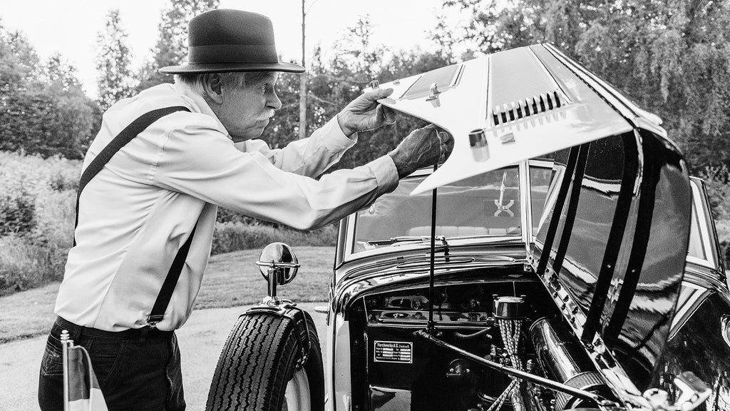 Kjell Ståhl köpte sin älskade Horch för över 30 år sedan.